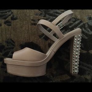 Hard to find Vince Camuto studded platform heels